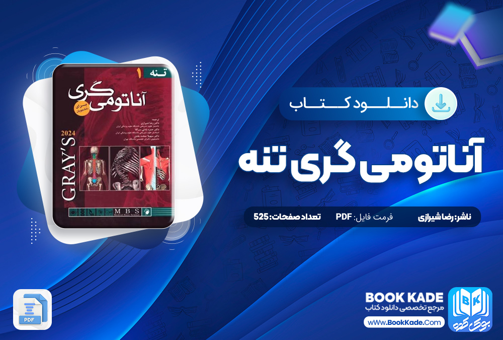 آناتومی گری تنه رضا شرازی